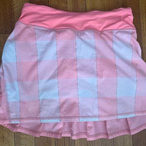 RARE lululemon pace setter skirt coral pop